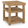 Wittenmyer Rectangular End Table Natural / Black, 24"