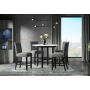 D40011 Bar Table And Four D1622 Bar Stools