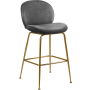 Paris - Stool (Set of 2) - Gray - Fabric