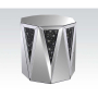Noor - End Table - Mirrored & Faux Gemstones, 22"
