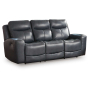 Next Move Power Reclining Sofa With Adjustable Headrest Admiral, 89"