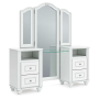 Kozlani Vanity With Mirror White