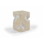 Naturae - Indoor&Outdoor End/Side Table - Beige, 12"