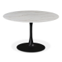 Tulip - 48" Dining Table - Black /, 48"