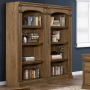 Reynolda - Bunching Bookcase - Camel - Dark Brown