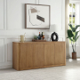 Zoey - Server - Oak - Light Brown