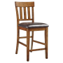 Ralene - Medium Brown - Upholstered Barstool (Set of 2)