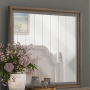 Hickory Grove - Landscape Mirror - Brown - Light Brown, 44" Wide