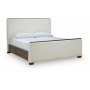 Radkin Upholstered Panel Bed Burnished Brown