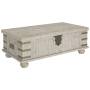 Carynhurst - White Wash Gray - Lift Top Cocktail Table, 52"