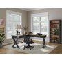 H664/34/34R/01A/70 - Cozyliving Furniture  - Wildenauer 4 Pc. Home Office Desk And Return, Swivel Desk Chair, Bookcase