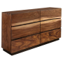 Winslow - 6-Drawer Dresser - Smokey Walnut, 64" Wide