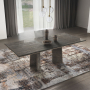 Venezia - Dining Table - Dark Gray, 71"