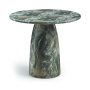 Cosenza - 42" Concrete Indoor / Outdoor Bar Table - Green, 42"