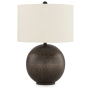 Hambell - Black / Gold Finish - Metal Table Lamp