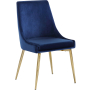 Karina - Dining Chair (Set of 2) - Navy - Fabric
