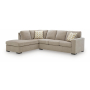 Bridgepoint 2-Piece Sectional With LAF Corner Chaise Stone, 115"