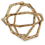 Laddington - Antique Brass Finish - Sculpture, 8.63"