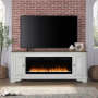 Fireplace TV Consoles - 244 82" Console With Fire FTS