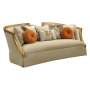 Daesha - Sofa - Tan Flannel & Antique, 92"