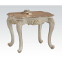 Chantelle - End Table - Marble & Pearl, 26"