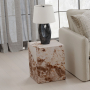 Fultan - End Table - Engineered Stone Finish, 16"