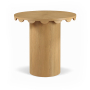 Dahlia - Solid Wood And Natural Cane Counter Height Table - Natural - Light Brown, 36.25"