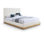 Emmet - Chenille Full Bed - Cream