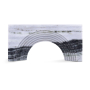 Cambre - Marble Decorative Object - Panda - White, 12"