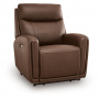 Pincara Power AutoGlide Recliner With Audio System Umber