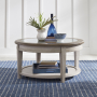 Heartland - Round Ceiling Tile Cocktail Table, 38"