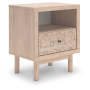 Arloster - Tan - One Drawer Night Stand