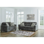 Lonoke - Gunmetal - 2 Pc. - Sofa, Loveseat