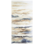 Joely - Blue / Tan - Wall Art