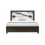 Harmony - Full Bed With LED - Dark Brown