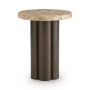 Darimore Chair Side End Table Burnished Brown, 16"