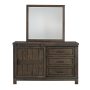 Thornwood Hills - 3 Drawers Dresser & Mirror, 56" Wide
