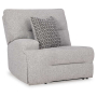 Acklen Place Laf Zero Wall Power Recliner Pewter, 42"