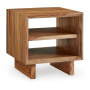 Dressonni - Brown - Square End Table, 24.13"
