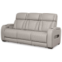 Boyington - Gray - Power Reclining Sofa With Adj Headrest, 86"