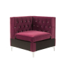 Jaszira - Wedge - Burgundy Velvet, 34"