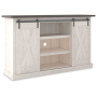 Dorrinson - White - Medium TV Stand