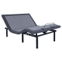 Negan - Twin Extra Long Adjustable Bed Base - Gray And