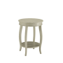 Aberta - Accent Table - Antique, 18"