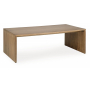 Ella Grove Rectangular Cocktail Table Rich Brown, 54"