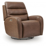 Motion-Max Swivel Glider Power Recliner Saddle