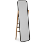 Bronick - Black / Brown - Floor Mirror