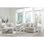 Eastonbridge - Shadow - 3 Pc. - Sofa Chaise, Chair And A Half, Ottoman