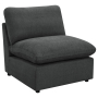 Collins - Modular Armless Chair, 38"