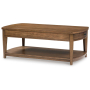 Burkbyer Rectangular Cocktail Table Brown, 50"